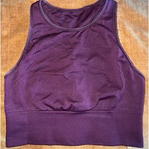 lululemon high neck long long ebb to street bra *DISCONTINUED STYLE